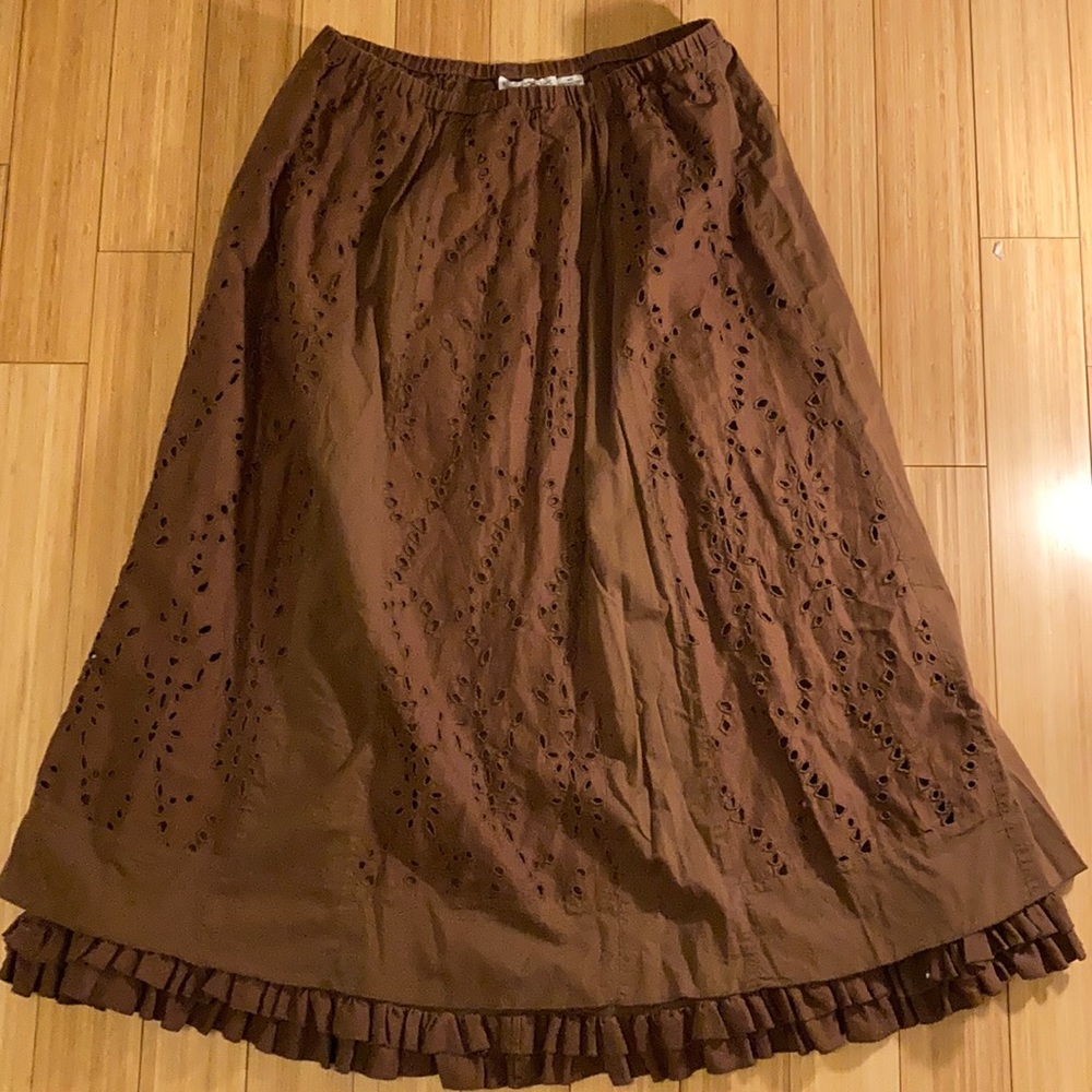 Bloomingdales maxi skirt plus size